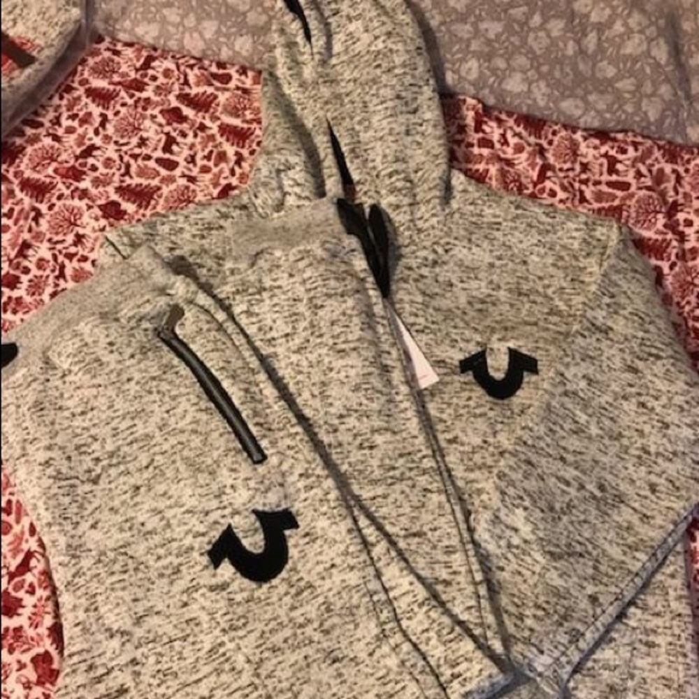 White concrete with black logo